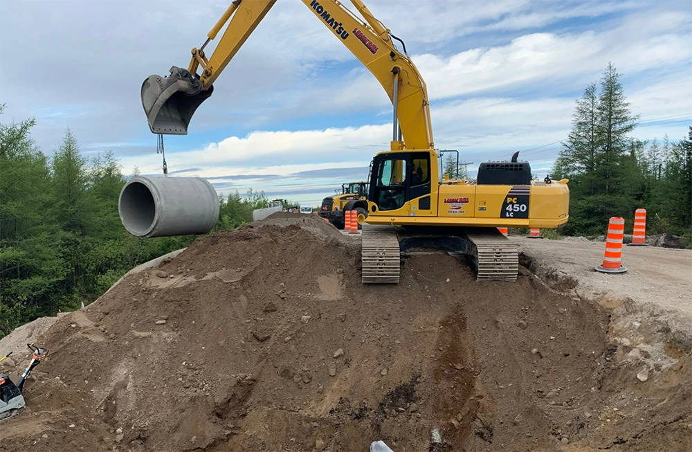 Chemin de Chisasibi, Remplacement de ponceaux