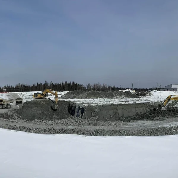 Mine Odyssey, Excavation chevalement et salle des treuils