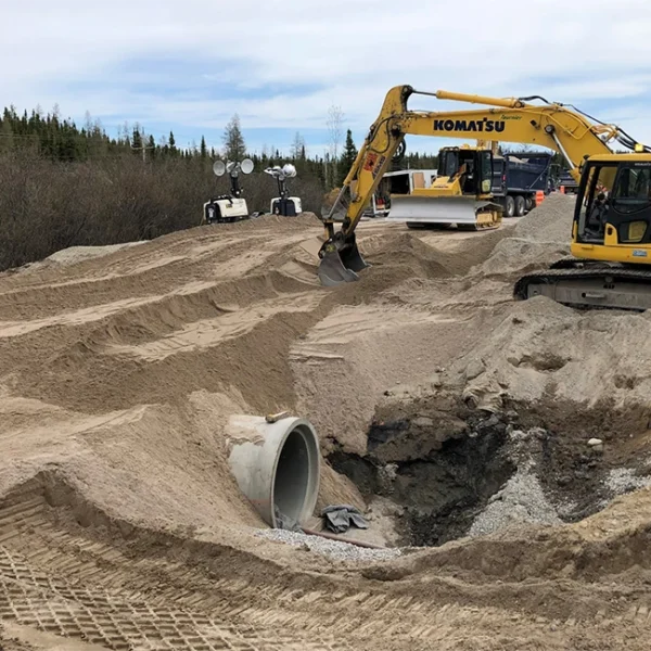 Route de la Baie-James, Remplacement de 22 ponceaux