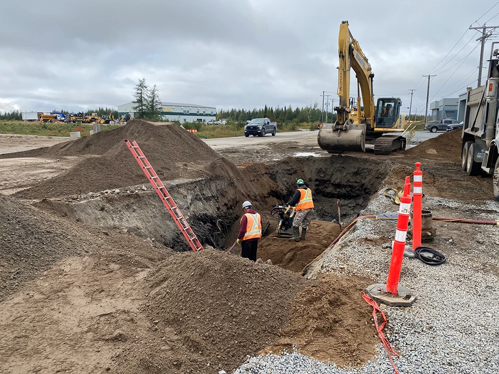 Waskaganish, Parc industriel